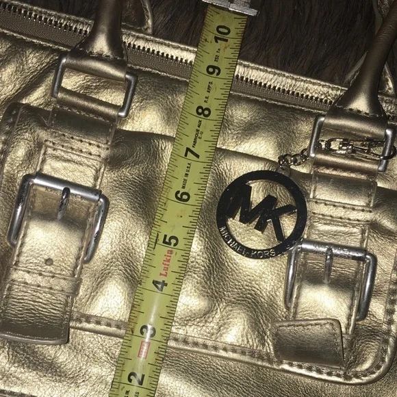 MK Gold/Silver Tone Purse - Picture 8 of 8